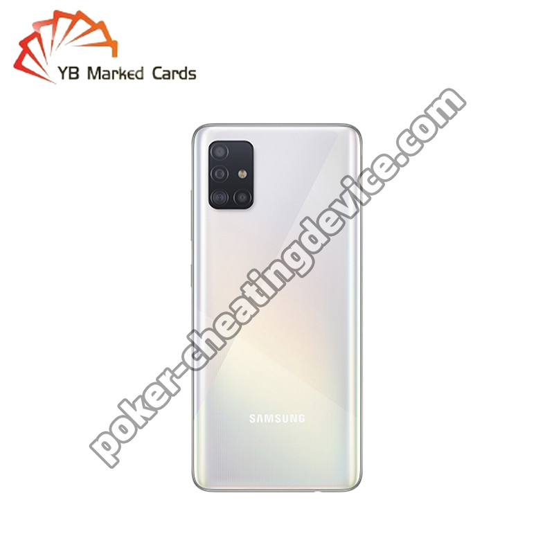 AKK K3 Samsung Galaxy A51 標識されたバーコードカードのための目に見えないカード分析機