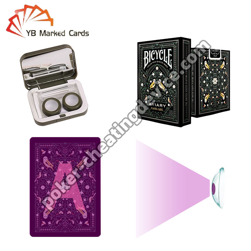 マークされたポーカーデッキ用X線コンタクトレンズ – 究極のイカサマツール