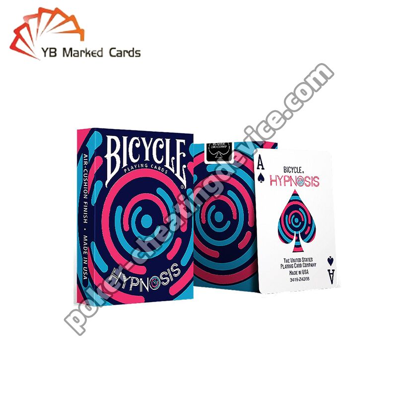 透明なインクでマークされたカードのための赤外線コンタクトレンズです