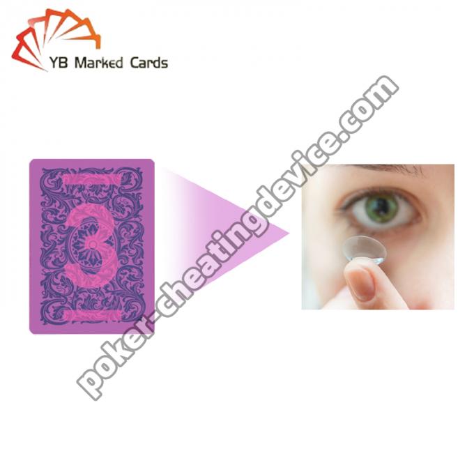 Undetectable UVIR Contact Lenses – Read Marked Cards Instantly