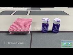 13.8mmの直径のポーカー ゲームの赤外線印のついたカードのための赤外線コンタクト レンズV23