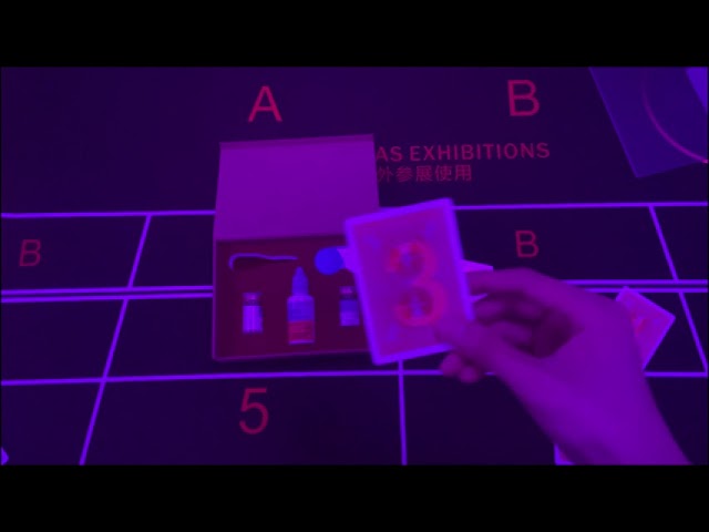 標識付きのカード用UVインク目に見えないコンタクトレンズ