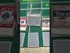 ブラックコパグ プラスチックカード ポーカー ギャンブルの道具 54カード 58*88mm