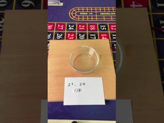 透明なマジック 6 面のダース ギャンブル カスタム 積載されたダース 正規サイズ