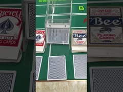 マスター・ポーカーゲーム,マークされたカード検出のための目に見えないインクグラス