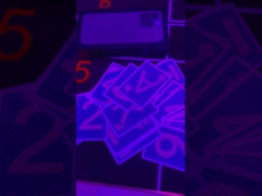 ポーカーチート コパグ1546 視覚のないカード プラスチック用UVコンタクトレンズ