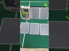 コパグ 1546 100% プラスチック プロの赤外線 チートカード ブルー/レッド デックセット