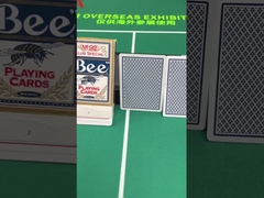 コパグ 1546 100% プラスチック プロの赤外線 チートカード ブルー/レッド デックセット