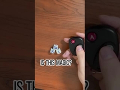 ギャンブル 磁気 / 非磁気 インダクション ダイス 振動器付き 赤