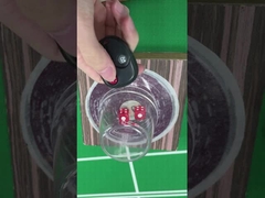 不透明なアクリルダイス 詐欺装置 リモコン 電子マジックダイス