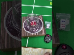 ブラック・ダイス チェイティング・デバイス 自動 電子 プラスチック・ダイス・カップ