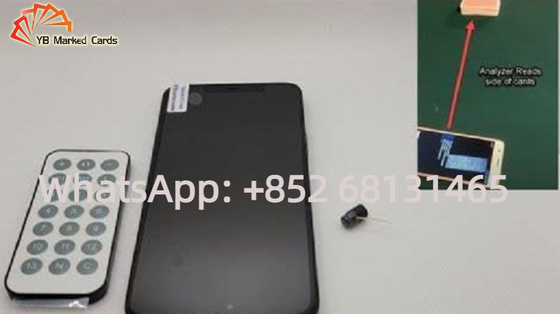 カジノ20cmの火かき棒の検光子の腕時計が付いているスパイによって隠されるカメラの走査器
