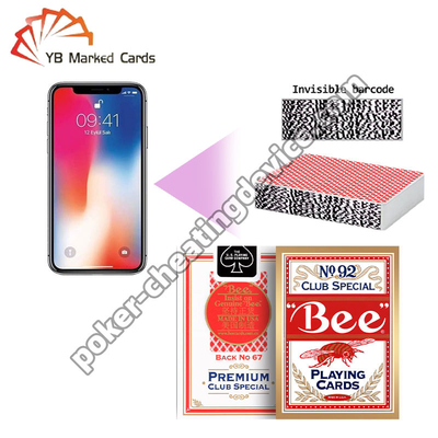ミツバチポーカー プロエンターテインメント バーコード ポッカーカード iPhone ポッカーの分析機