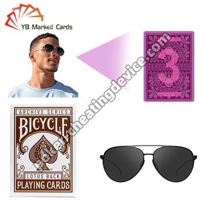 自転車ロータスバック 1891 インビジブルインク ポーカーカード