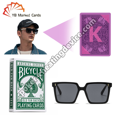 自転車 オールドファン バック 1885 インビジブルインク ポーカー マーカーカード