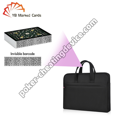 カードスキャン付きのブリーフケースポーカーチート分析機