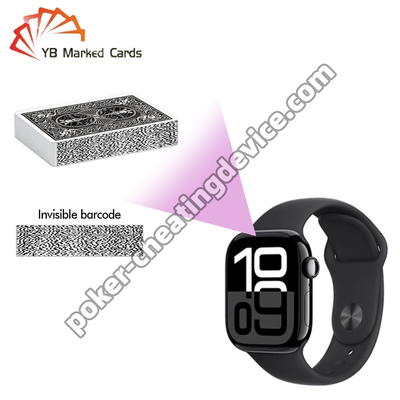 Apple Watch ポーカーチートカードスキャナー（バーコードマーカーカード用）