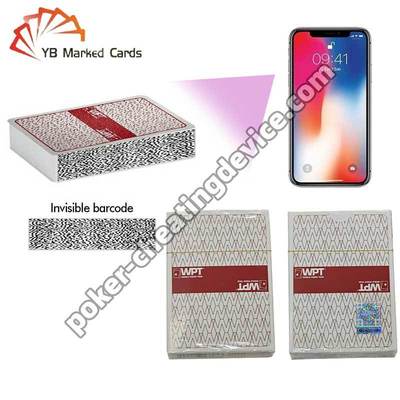 WPTバーコードポーカーカード ポーカー作弊分析機