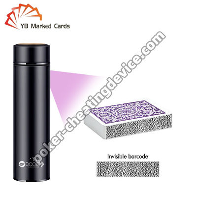水瓶ポーカー チートカード スキャナー マークされたバーコードデッキ
