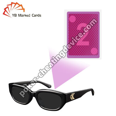 標識付きのポーカーカードのためのUV目に見えないインクメガネ