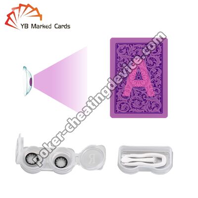 赤外線コンタクトレンズ（インクでマークされたカード用）