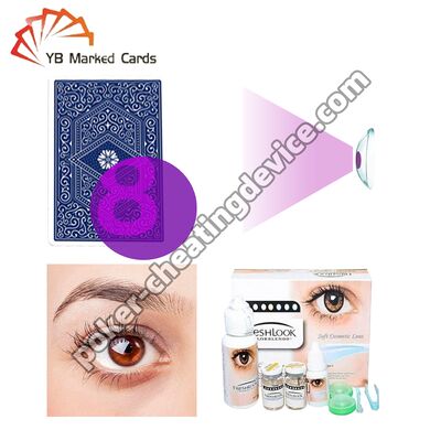 オマハのポーカーで使える、赤外線対応のプロフェッショナルコンタクトレンズ