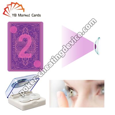 カード を 標識 する カード を 見抜く コンタクト レンズ